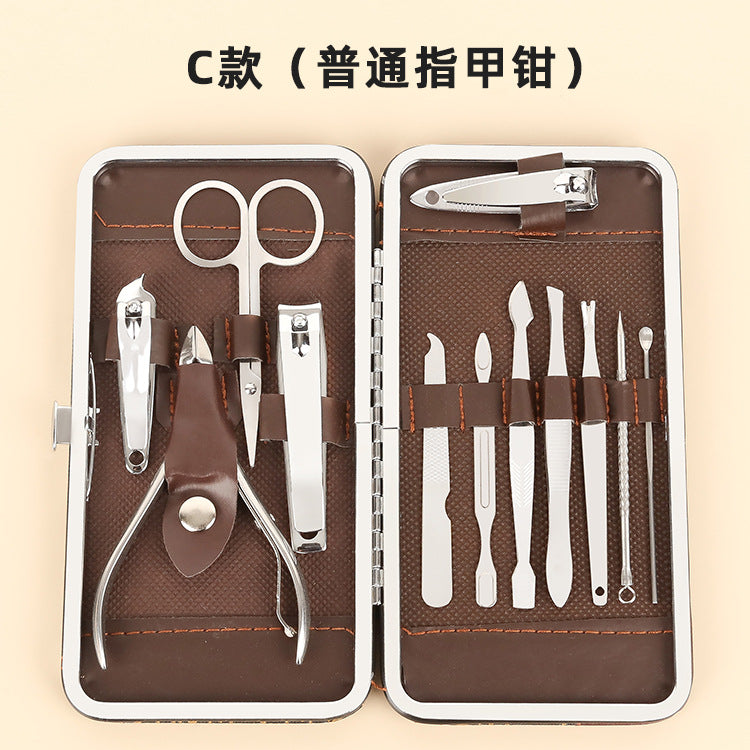 Nail Clippers 12-piece Nail Clipper Set Home Beauty Set Manicure And Pedicure Tools Nail Clipper Set