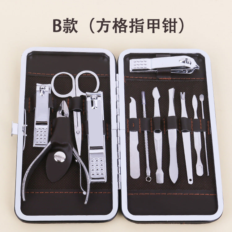 Nail Clippers 12-piece Nail Clipper Set Home Beauty Set Manicure And Pedicure Tools Nail Clipper Set
