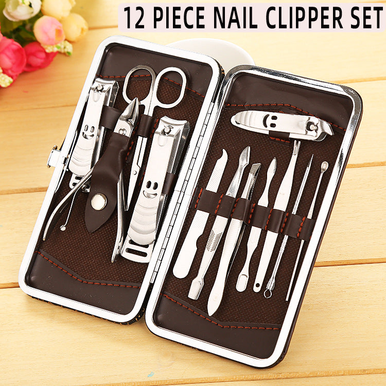 Nail Clippers 12-piece Nail Clipper Set Home Beauty Set Manicure And Pedicure Tools Nail Clipper Set