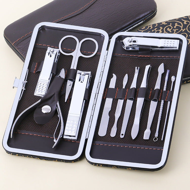 Nail Clippers 12-piece Nail Clipper Set Home Beauty Set Manicure And Pedicure Tools Nail Clipper Set