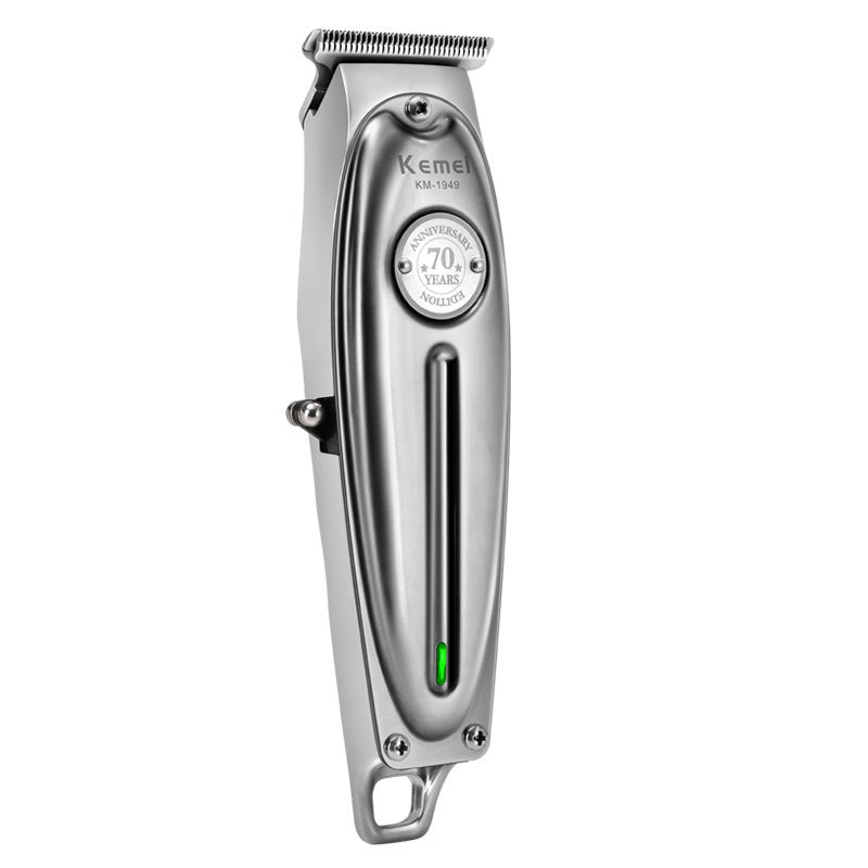 Stainless Steel Oil Head Electric Hair Clipper 70th Anniversary Commemorative Metal Adult Oil Head Replica Electric Hair Clipper